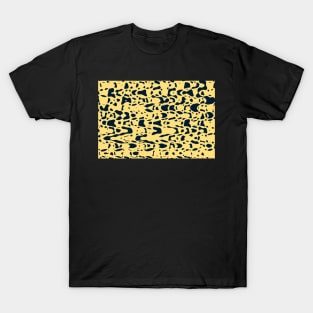 Ink spots, sandy background print T-Shirt